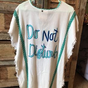 Do Not Disturb Swimsuit Coverup